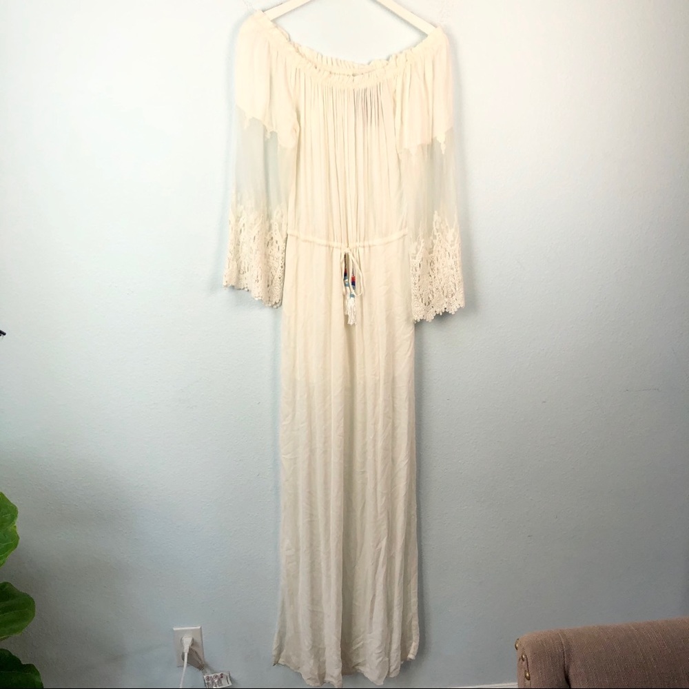 Young Fabulous & Broke off the shoulder maxi dress - Picture 3 of 8